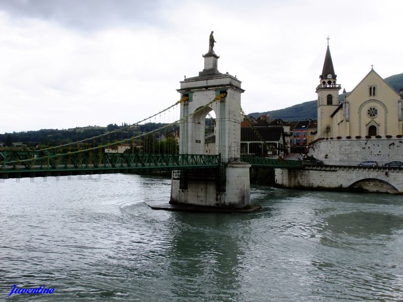 Pont suspendu de Seyssel